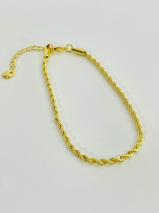 Pulsera tejido lazo