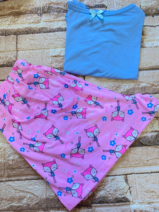 Pijama blusa + short (Copy)