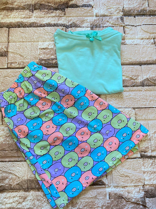 Pijama blusa + short