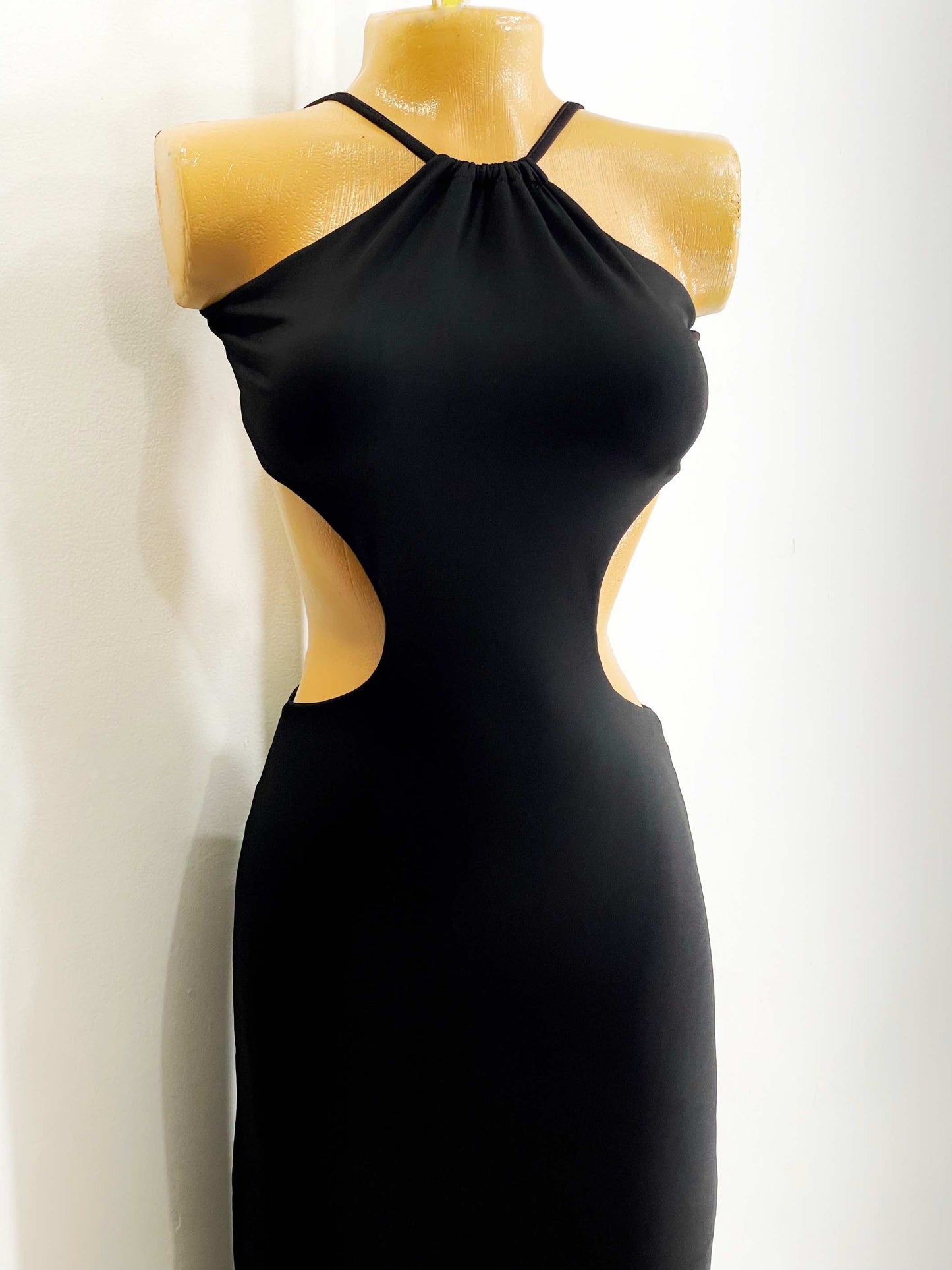 Vestido largo negro
