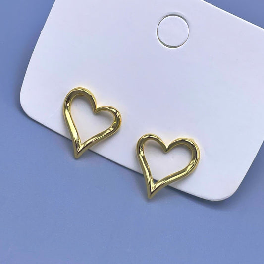 Topos en forma de silueta de corazón