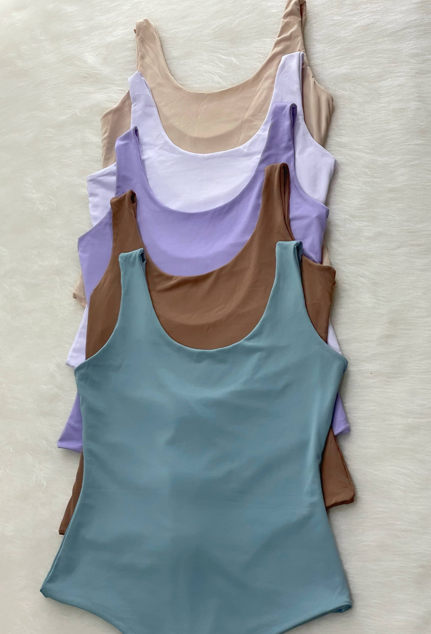 Body de tiras beige